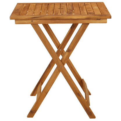 Garden Dining Set | Natural Wood | Solid Acacia Wood | Compact | Foldable