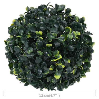 Artificial Boxwood Balls 4 pcs 4.7