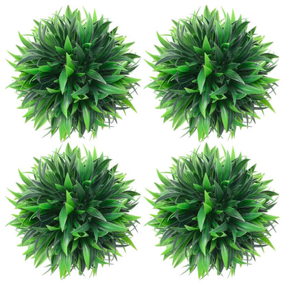 Artificial Boxwood Ball | Mixed Green | Polyethylene | Small