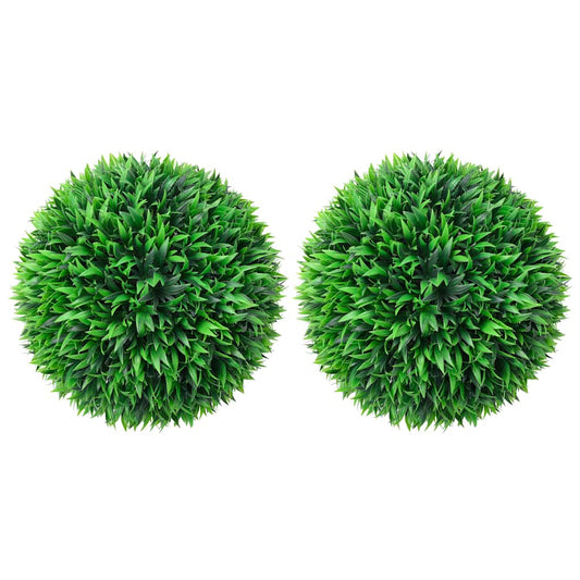 Artificial Boxwood Ball | Mixed Green | Polyethylene | Medium