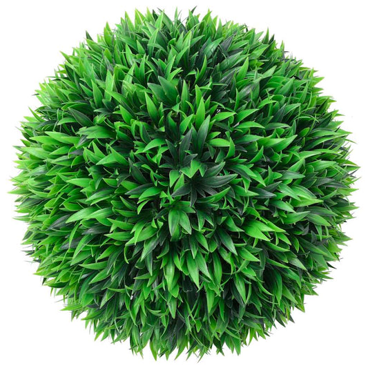 Artificial Boxwood Ball | Mixed Green | Polyethylene | Medium
