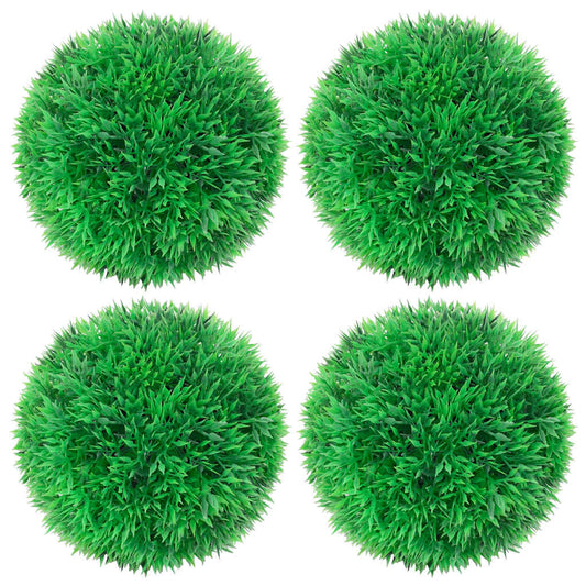 Green Artificial Boxwood Ball | Polyethylene | 12 cm diameter