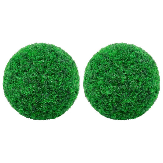 Artificial Boxwood Ball | Mixed Green | Polyethylene | Medium