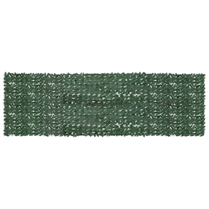 315493 vidaXL Balcony Screen with Dark Green Leaves 500x150 cm