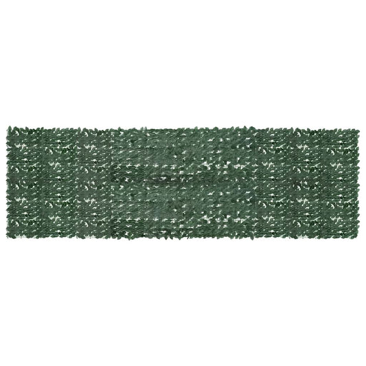 315493 vidaXL Balcony Screen with Dark Green Leaves 500x150 cm