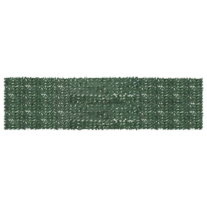 315494 vidaXL Balcony Screen with Dark Green Leaves 600x150 cm
