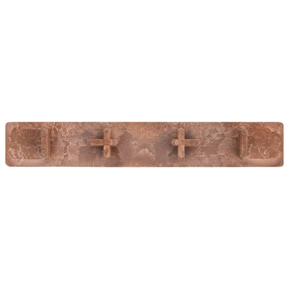Decking End Caps 10 pcs Brown Plastic