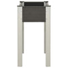 Garden Raised Bed 75x40x75 cm WPC Grey