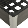Garden Raised Bed 75x40x75 cm WPC Grey