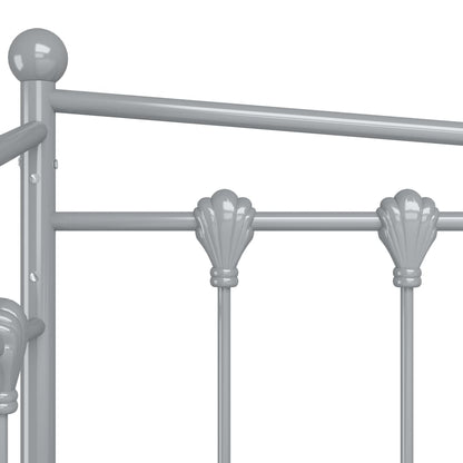 Sofa Bed Frame | Grey | Powder-coated metal | Single