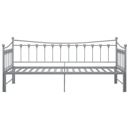 Sofa Bed Frame | Grey | Powder-coated metal | 90x200 cm mattress size