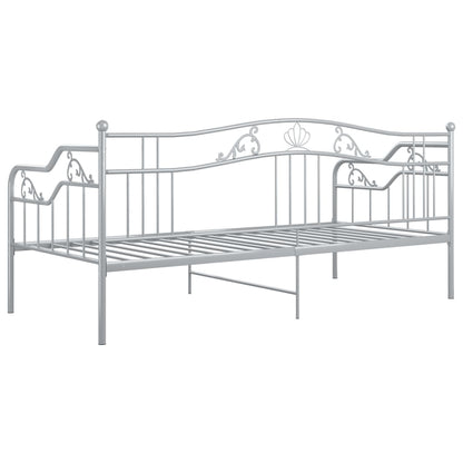 Sofa Bed Frame | Grey | Powder-coated metal | 200 x 90 cm mattress size