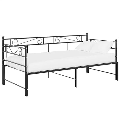 Sofa Bed Frame | Black | Powder-Coated Metal | Pull-Out | Sofa Bed Frame