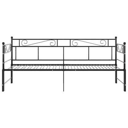 Sofa Bed Frame | Black | Powder-Coated Metal | Pull-Out | Sofa Bed Frame