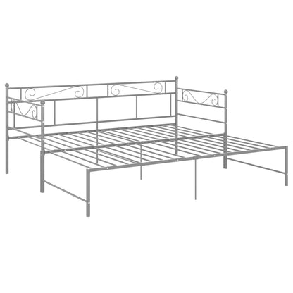 Sofa Bed Frame | Grey | Powder-coated metal | Single and Double