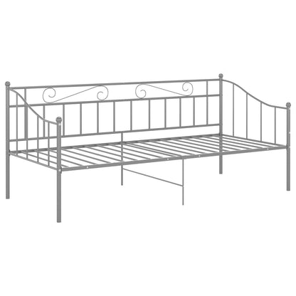 Sofa Bed Frame | Grey | Powder-coated metal | Single