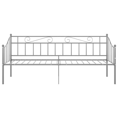 Sofa Bed Frame | Grey | Powder-coated metal | Single