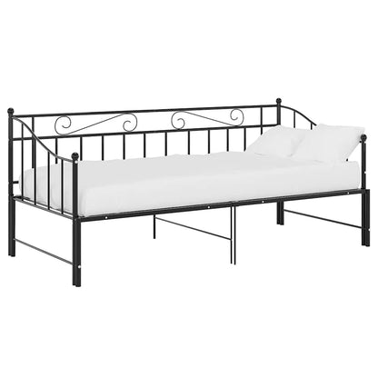Sofa Bed Frame | Black | Powder-coated metal | Single