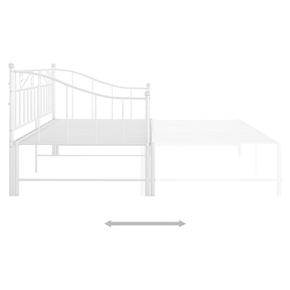 Sofa Bed Frame | White | Powder-coated metal