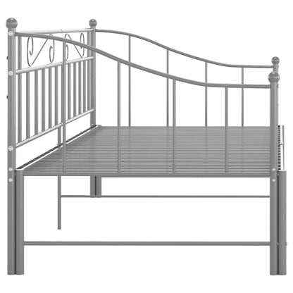 Sofa Bed Frame | Grey | Powder-coated metal | 90x200 cm