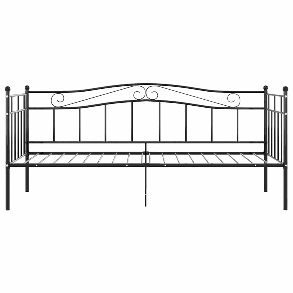 Sofa Bed Frame | Black | Powder-coated metal | Single