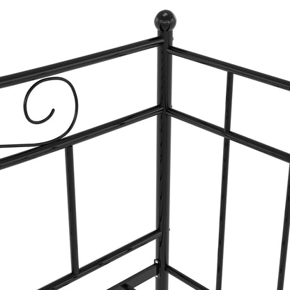 Sofa Bed Frame | Black | Powder-coated metal | Single