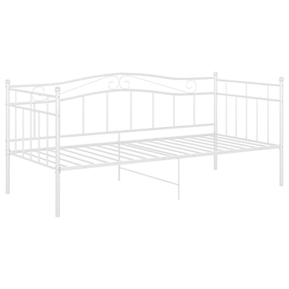 Sofa Bed Frame | White | Powder-coated metal | 90 x 200 cm