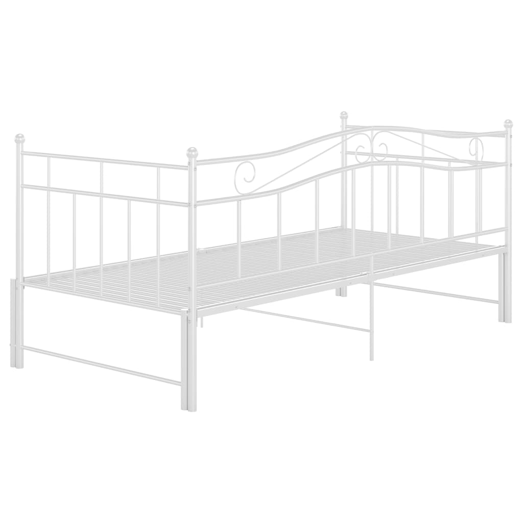 Sofa Bed Frame | White | Powder-coated metal | Standard