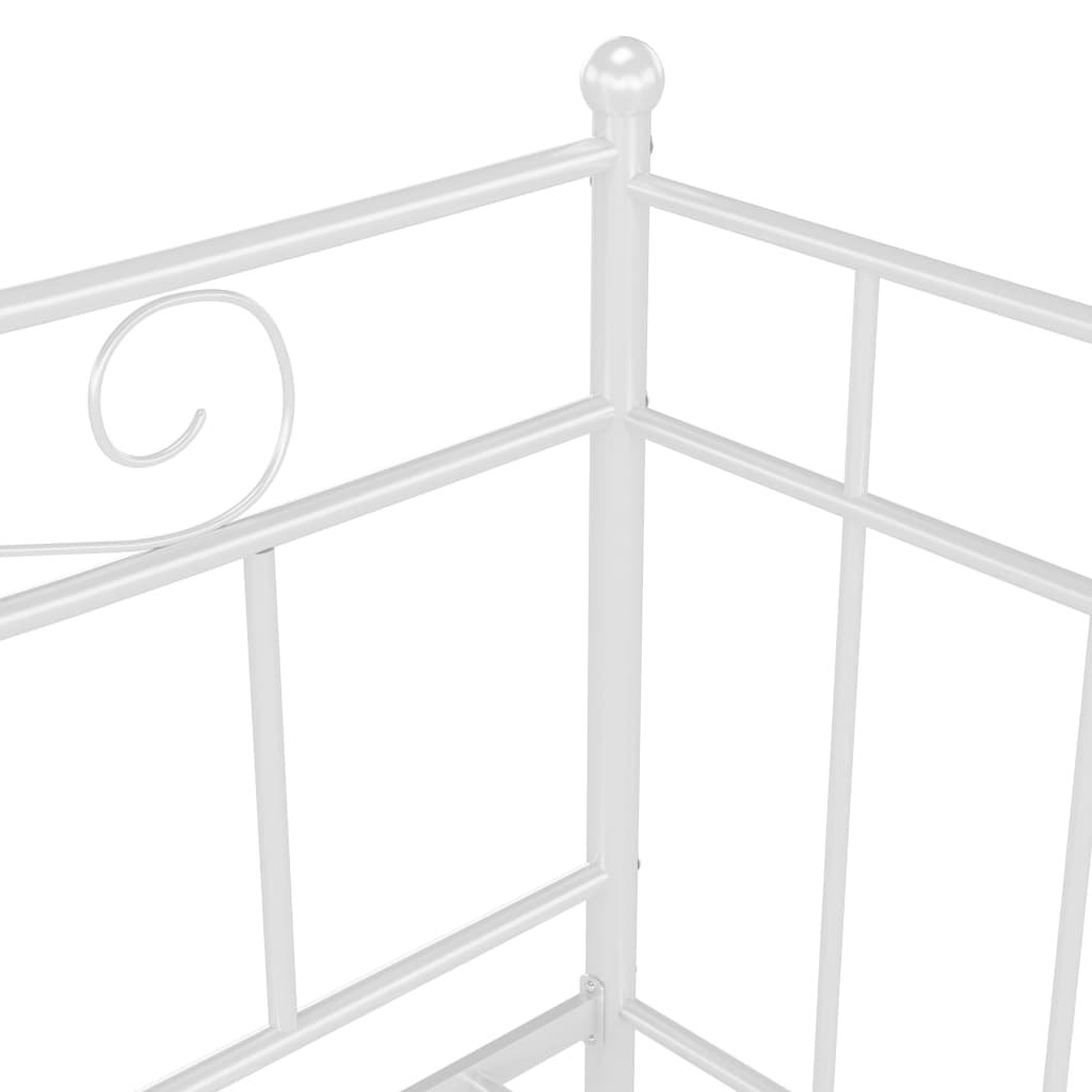 Sofa Bed Frame | White | Powder-coated metal | Standard