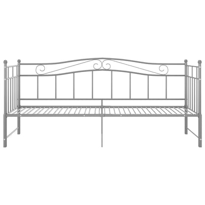 Sofa Bed Frame | Grey | Powder-coated metal | 206.5 x 185 x 89.5 cm