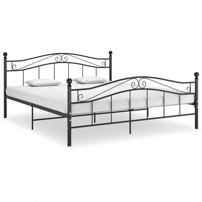 Bed Frame | Black | Powder-coated metal | Super King | Durable