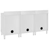 Commercial Kitchen Sink Cabinets 3 pcs Stainless Steel