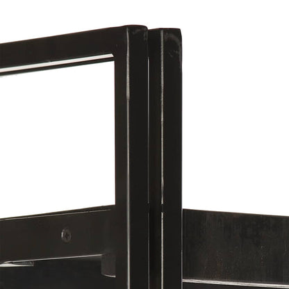 Bookcase | Black | Solid rough mango wood | Medium | Durable | Bookcase