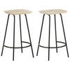 Bar Stools 2 pcs Solid Mango Wood