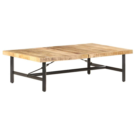 Coffee Table | Natural wood and black