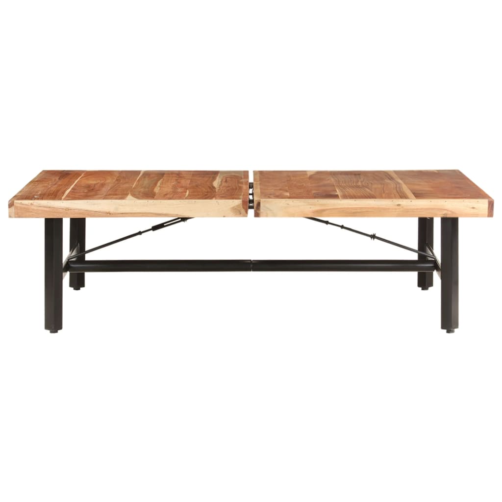 vidaXL Coffee Table Natural Acacia wood color