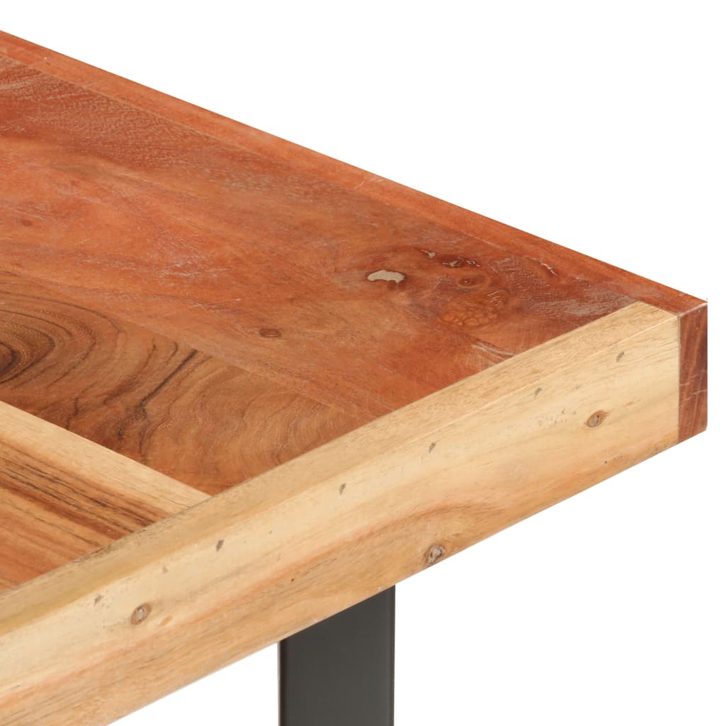 vidaXL Coffee Table Natural Acacia wood color