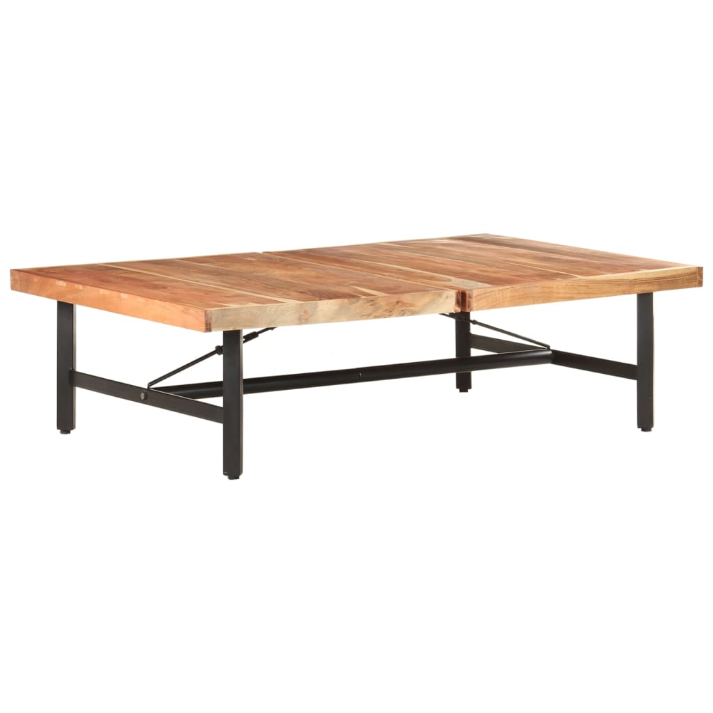 vidaXL Coffee Table Natural Acacia wood color