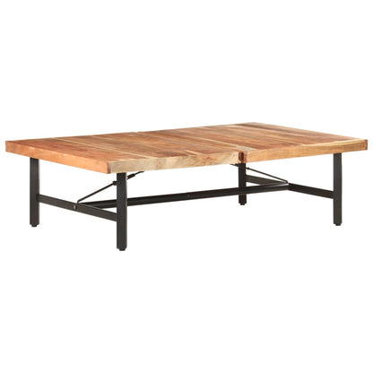 vidaXL Coffee Table Natural Acacia wood color