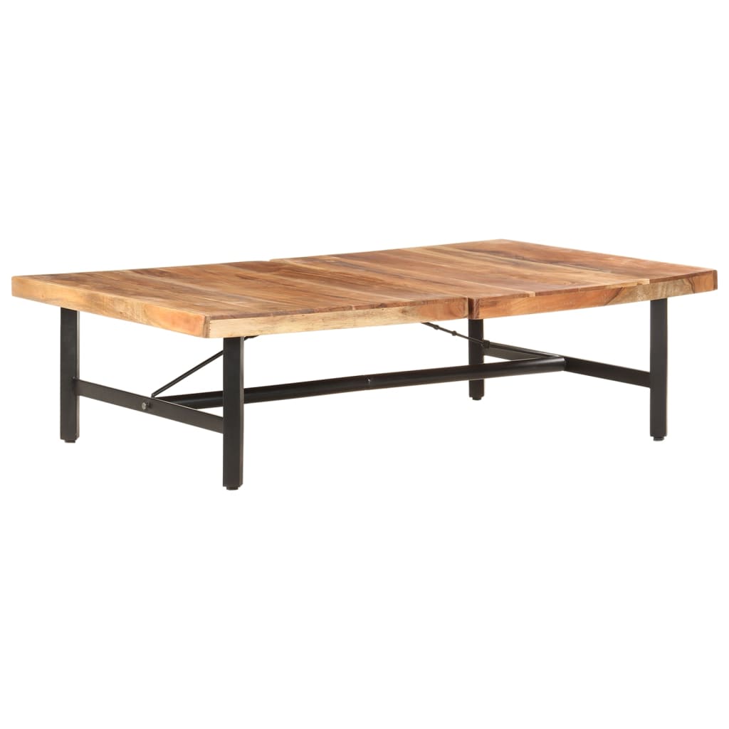 vidaXL Coffee Table Natural Acacia wood color