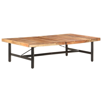 vidaXL Coffee Table Natural Acacia wood color