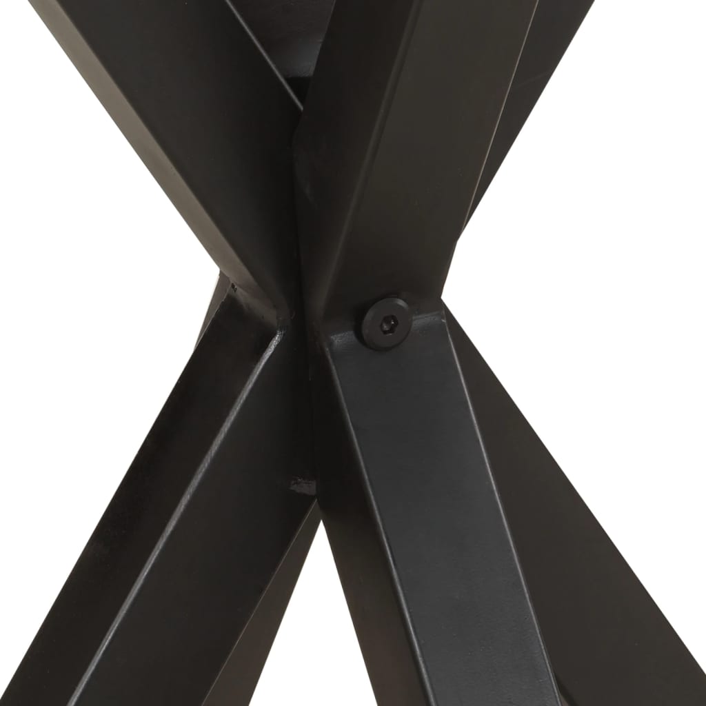 Side Table 18.9"x18.9"x22" Solid Mango Wood