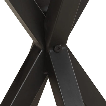 Side Table 18.9"x18.9"x22" Solid Mango Wood