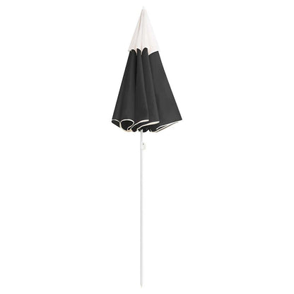 Garden Parasol | Anthracite | 100% polyester, steel | 180 cm arc length