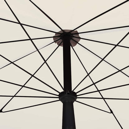 315551 vidaXL Garden Parasol with Pole 200x130 cm Sand