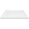 Shower Base Tray with Dots White 90x90x4 cm ABS