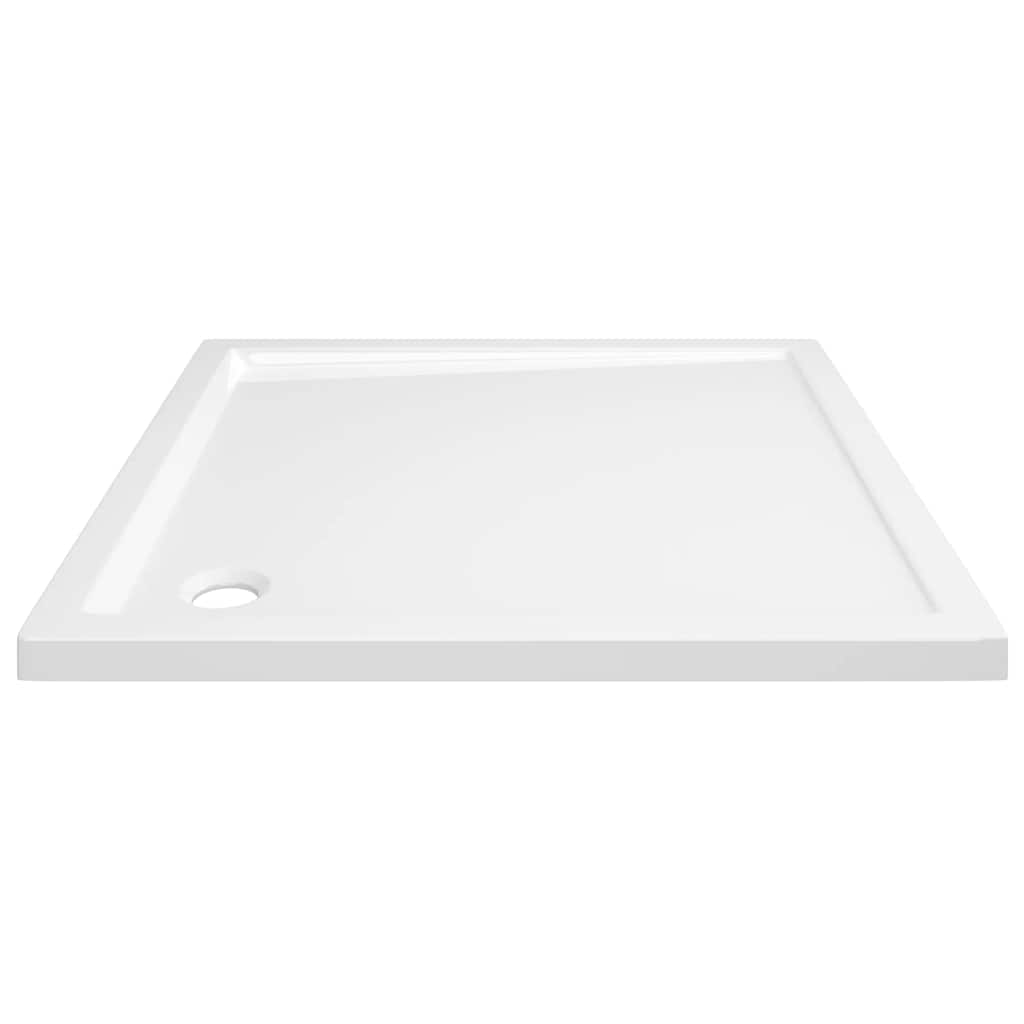 Square ABS Shower Base Tray White 31.5"x31.5"