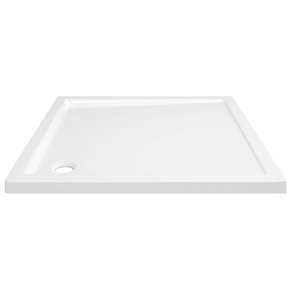 Square ABS Shower Base Tray White 31.5"x31.5"