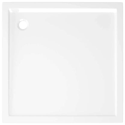 Square ABS Shower Base Tray White 31.5"x31.5"