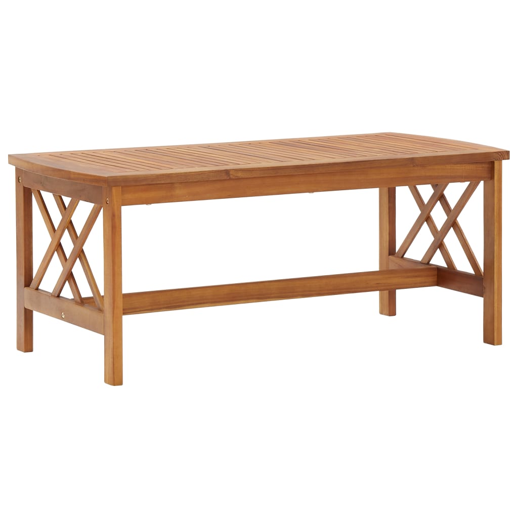 Garden Lounge Set | Brown | Solid acacia wood | Medium | Durable